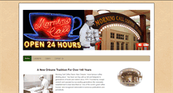 Desktop Screenshot of morningcallcoffeestand.com